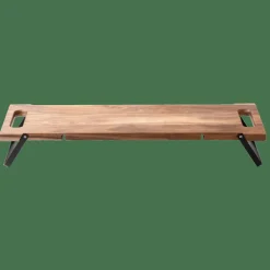 CASA Pratos Para Servir^ACACIA LUX Prancha Para Servir /mesa Preto, Natural