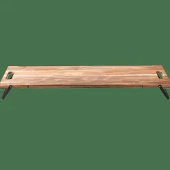 CASA Pratos Para Servir^ACACIA LUX Prancha Para Servir /mesa Preto, Natural