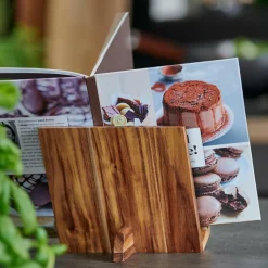 CASA Acessórios De Cozinha^ACACIA LUX Suporte Para Livro Cozinha/tablet Natural