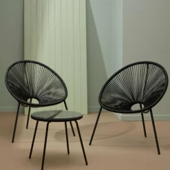 CASA Conjuntos Lounge^ACAPULCO Conjunto Lounge Preto