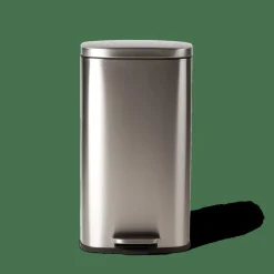 CASA Caixotes De Lixo|Baldes De Lixo^ADELE Balde De Lixo Com Pedal 30L Prateado