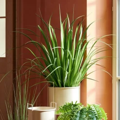 CASA Plantas Artificiais^ALLIUM Relva Decorativa Verde