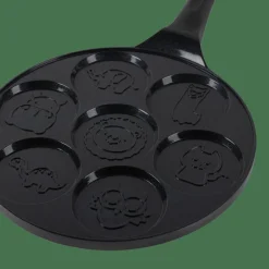 CASA Frigideiras Para Panquecas^ANIMAL Frigideira Para Panquecas Preto
