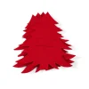 CASA Bolsas Para Talheres^ARBO Porta-talheres Conjunto De 4 Vermelho