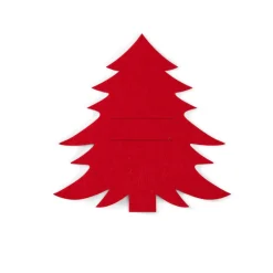 CASA Bolsas Para Talheres^ARBO Porta-talheres Conjunto De 4 Vermelho