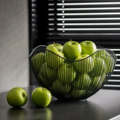 CASA Acessórios De Cozinha^ASTER Cesto Para Fruta Preto