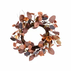 CASA Decoração Para Pendurar|Outono^AUTUMN Coroa Decorativa Cor-de-laranja