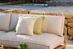 CASA Conjuntos Lounge^BAMBOLETTE Banco Lounge Aspeto De Bambu