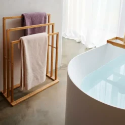 CASA Móveis De Casa De Banho^BAMBOO Estante Para Toalhas Natural