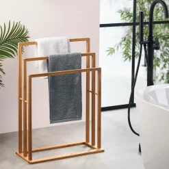 CASA Móveis De Casa De Banho^BAMBOO Estante Para Toalhas Natural