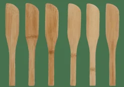 CASA Facas Para Cortar^BAMBOO Facas Tapas Conjunto De 6 Natural