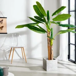 CASA Plantas Artificiais^BANANA Bananeira Verde