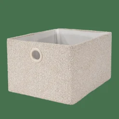 CASA Cestos De Arrumação^BASIC BOUCLE Cesto De Arrumação Off-white/areia