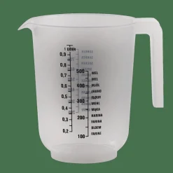 CASA Instrumentos De Cozinha^BASIC Copo Medidor 1L Transparente