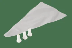 CASA Acessórios Para Bolos^BASIC Sacos Pasteleiros Descartáveis Branco