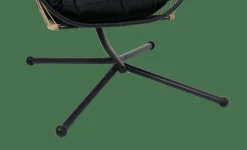 CASA Cadeiras De Pendurar^BAZAI Cadeira Pendente Com Suporte Preto