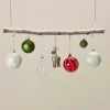CASA Decoração Para Pendurar|Outono^BIRCH Ramo Com 7 Ganchos Natural