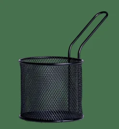 CASA Aperitivo E Tapas^BLACK Cesto Para Servir Preto