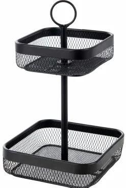 CASA Acessórios De Cozinha^BLACK LUNAR Cesto Oval De 2 Peças Preto