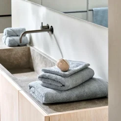 CASA Toalhas Hóspede^B-LUX Toalha Hóspede Prateado