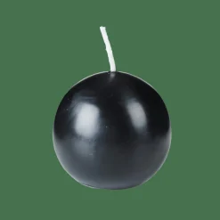 CASA Velas^BOLA Vela Bola Preto