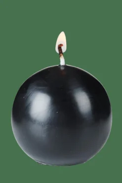 CASA Velas^BOLA Vela Bola Preto