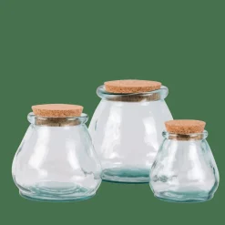 CASA Boiões^BOLSO Pote útil 80 CL Transparente