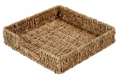CASA Argolas Para Guardanapo^BRAID Argola Guardanapo Conjunto De 2 Natural