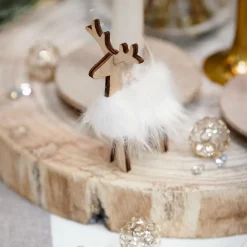 CASA Figuras Deco^BUCK Decoração Castanho