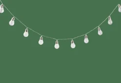 CASA Iluminações Para Exterior^BULB Grinalda Iluminada Solar 10 Leds Transparente