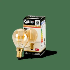 CASA Lâmpadas Led^CALEX Lâmpada Filamento Dourado