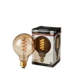 CASA Lâmpadas Led^CALEX Lâmpada Filamento E27 Castanho