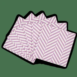 CASA Guardanapos^CHEVRON Guardanapos Conjunto De 20 Roxo