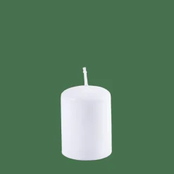 CASA Velas^CILINDRO Vela Cilíndrica Branco