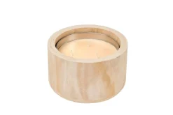 CASA Velas Para Exterior^CITRONELLA WOOD Vela De Jardim Bege