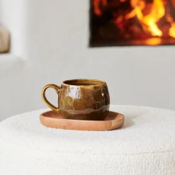 CASA Canecas^COZY Caneca 12 CL Castanho