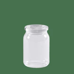 CASA Boiões^CRYSTAL Pote útil 850ml Com Tampa Transparente