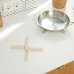 CASA Bases Para Tachos^CUISINO Base Para Tachos Dobrável Areia