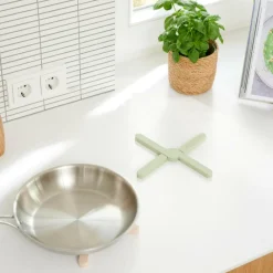 CASA Instrumentos De Cozinha^CUISINO Base Para Tachos Dobrável Menta