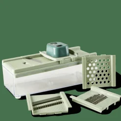 CASA Máquinas De Cozinha|Instrumentos De Cozinha^CUISINO Cortador MultI Verde, Menta