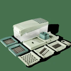 CASA Máquinas De Cozinha|Instrumentos De Cozinha^CUISINO Cortador MultI Verde, Menta