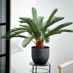 CASA Plantas Artificiais^CYCAS Palmeira Verde