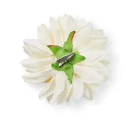 CASA Flores Artificiais^DAHLIA Flores Artificiais Creme