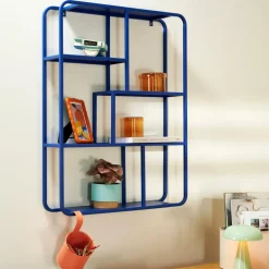 CASA Estantes De Parede^DAX Estante Para Pendurar Azul