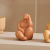 CASA Figuras Deco^DIVA Decoração Castanho