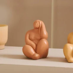 CASA Figuras Deco^DIVA Decoração Castanho