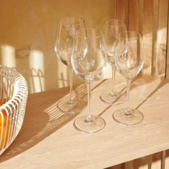 CASA Acessórios De Vinho^DIVINO Folhas Salva-gotas Conjunto De 5 Prateado