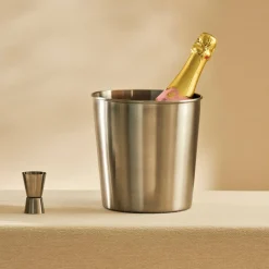 CASA Acessórios De Vinho^DIVINO Folhas Salva-gotas Conjunto De 5 Prateado