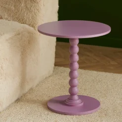 CASA Mesas De Apoio^DOPPIO Mesa Auxiliar Roxo Claro