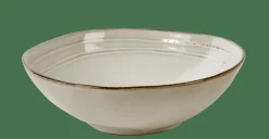 CASA Pratos^EARTH MARL Prato Fundo Creme